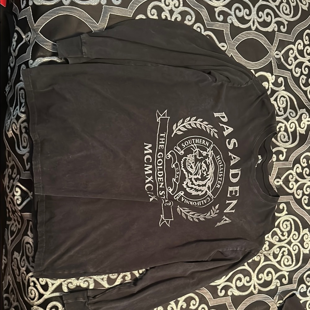 Hollister Black Long Sleeve Tee